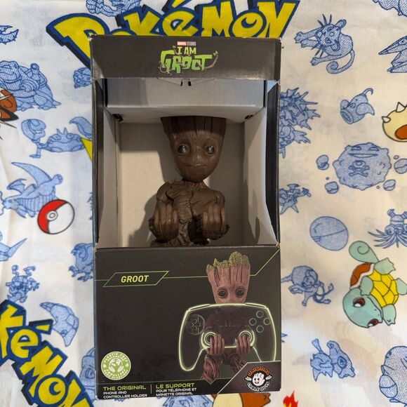 Marvel I am Groot The Original Phone & Controller Holder by Cable Guys - Picture 1 of 6